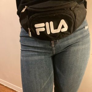 FILA Black Fannypack